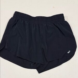 ASICS Women's Black Athletic Shorts with built in spandex